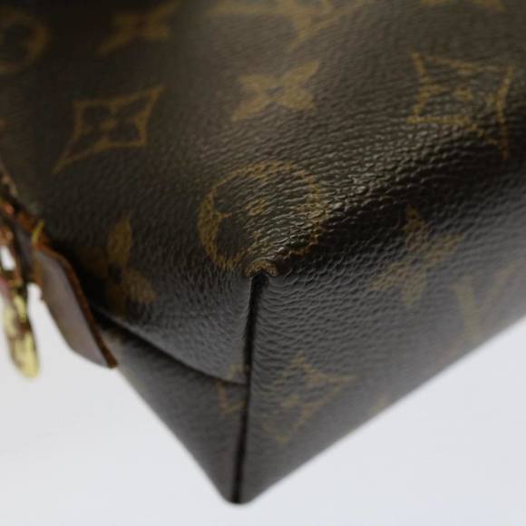 LOUIS VUITTON Monogram Pochette Cosmetic PM Cosmetic Pouch M47515 LV Auth 53456 - Picture 14 of 16